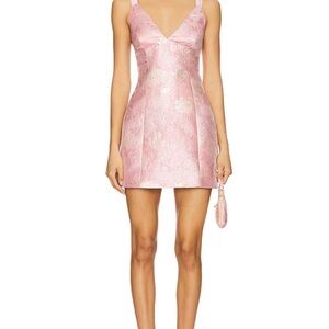 Cara Cara Pink Floral Mini Dress